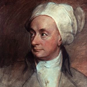 WILLIAM COWPER (1731-1800). English poet. Pastel, 1792, by George Romney