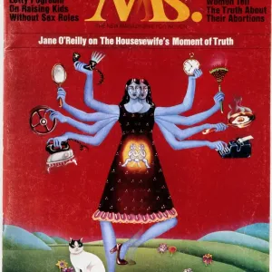 Print of the Spring 1972 Ms. Magazine Cover Print of the Spring 1972 Ms. Magazine Cover