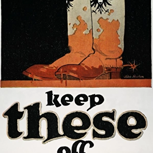 WORLD WAR I: LIBERTY LOAN. Keep These Off the U. S. A. American World War I Liberty Loan poster