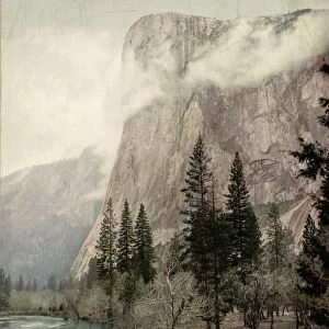 YOSEMITE: EL CAPITAN, c1899. El Capitan rock formation in Yosemite Valley, Yosemite National Park