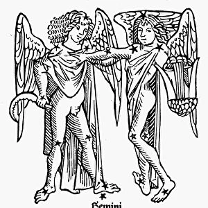 ZODIAC: GEMINI, 1482. Gemini, the twins