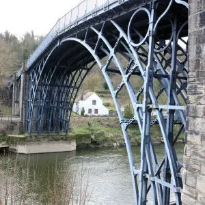 Ironbridge Print: Iron Bridge over the River Severn Ironbridge Print: Iron Bridge over the River Severn