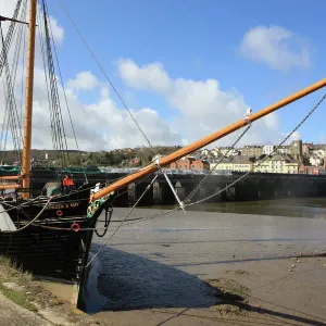Bideford Print: Kathleen and May at East-the-Water Quayside Bideford Print: Kathleen and May at East-the-Water Quayside