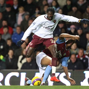 Adebayor's Brace: Arsenal Edge Past Flamini's Aston Villa 2-1 in Barclays Premiership Showdown