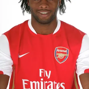 Alex Song with Arsenal First Team at Emirates Stadium (2007)