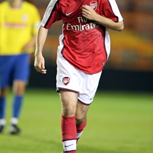 Amaury Bischoff in Action: Arsenal Reserves vs Stoke City Reserves, 6/10/08