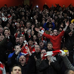 Arsenal Fans Celebrate FA Cup Victory over Liverpool