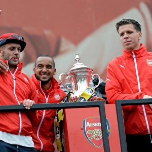 Arsenal FC: 2014-15 FA Cup Victory Parade - Celebrating Triumph