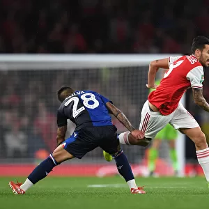 Arsenal vs. Nottingham Forest: Dani Ceballos Clashes with Tiago Silva in Carabao Cup Showdown