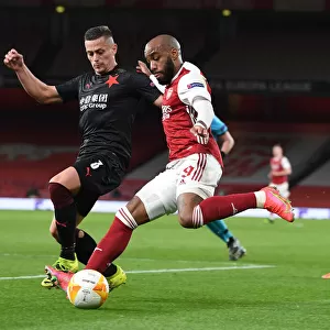 Arsenal vs Slavia Praha: Alex Lacazette Faces Off in Empty Europa League Quarterfinal