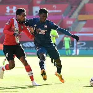 Arsenal vs Southampton: FA Cup Fourth Round Clash Amid Pandemic - Nketiah Shields Ball