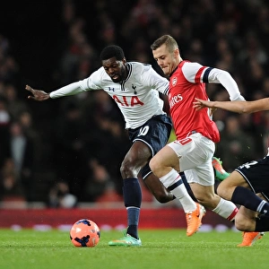 Arsenal vs. Tottenham: Wilshere Clashes with Adebayor and Bentaleb in FA Cup Third Round
