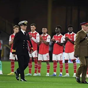 Arsenal vs. Wolverhampton Wanderers - Premier League 2022-23: Team Line-up for Remembrance Day
