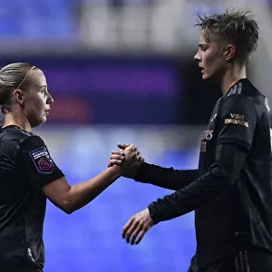 Arsenal Women vs. Reading: Beth Mead and Lina Hurtig in Action, FA Womens Super League 2022-23