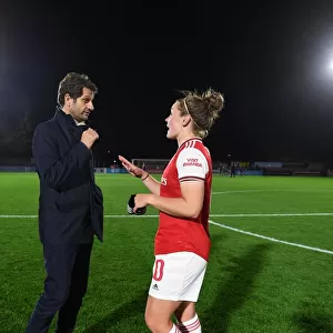 Arsenal Women's Boss Montemurro and Captain Little Discuss UEFA Champions League Match Against Fiorentina