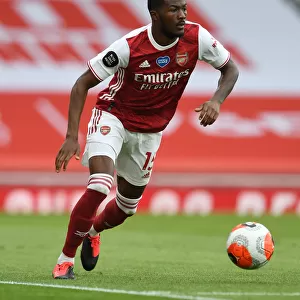 Arsenal's Ainsley Maitland-Niles in Action during 2019-20 Premier League Match against Watford