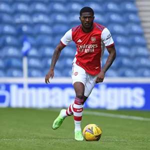 Arsenal's Ainsley Maitland-Niles in Action against Rangers in Glasgow Pre-Season Friendly