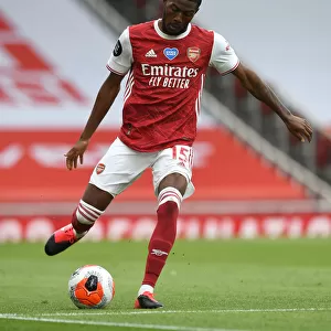 Arsenal's Ainsley Maitland-Niles in Action against Watford (2019-20)