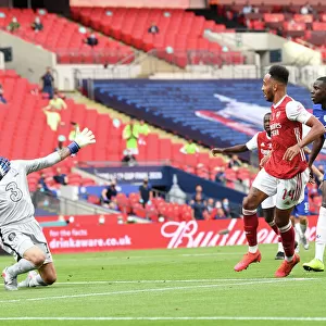 Arsenal's Aubameyang Scores in Empty FA Cup Final: Arsenal vs. Chelsea (2020)
