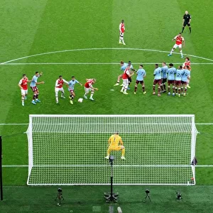 Arsenal's Aubameyang Scores Stunning Free-Kick: Arsenal 3-0 Aston Villa (2019-20)