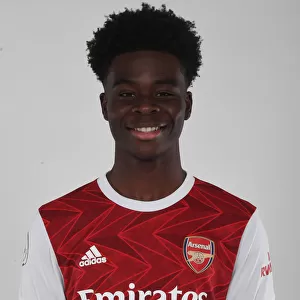 Arsenal's Bukayo Saka in Training: 2020-21 First Team Preparation