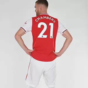 Arsenal's Calum Chambers at 2019-20 Pre-Season Training
