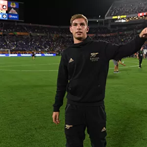 Arsenal's Emile Smith Rowe Reacts After Arsenal vs. Chelsea - Florida Cup 2022-23
