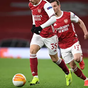 Arsenal's Gabriel Martinelli at Empty Emirates: Arsenal vs Slavia Praha in Europa League Amidst Coronavirus Restrictions