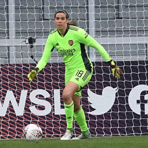 Arsenal's Lydia Williams in Action: Arsenal Women vs Everton Women, FA WSL (2020-21)