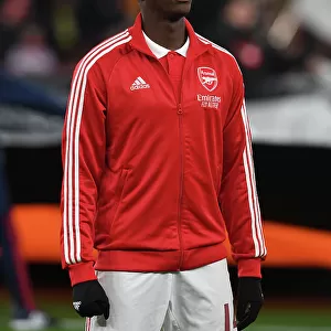 Arsenal's Nketiah Prepares for Arsenal FC vs. FC Zurich: Europa League Showdown at Emirates Stadium