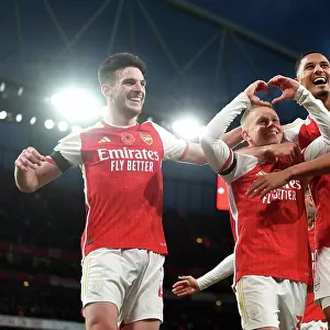 Arsenal's Triumph: Zinchenko Scores Third Goal in Arsenal's Win Against Burnley (2023-24)