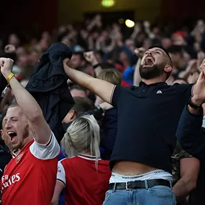Arsenal's Triumphant Third Goal: Arsenal FC vs Aston Villa, Premier League 2019-20