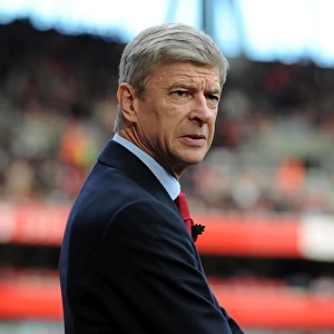 Arsene Wenger: Arsenal Manager in Defeat against Newcastle United, Barclays Premier League (Arsenal 0:1), Emirates Stadium, 7/11/10