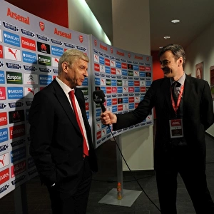 Arsene Wenger - Arsenal Manager's Pre-Match Interview vs Newcastle United (2015-16)