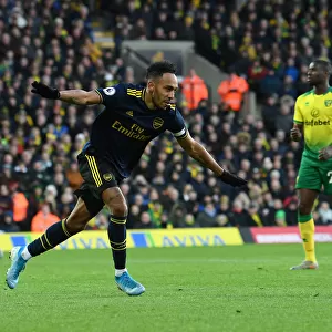 Aubameyang Scores Arsenal's Second Goal: Norwich City vs Arsenal (December 2019)