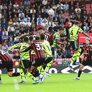 Ben White Scores Arsenal's Fourth Goal in AFC Bournemouth Victory (2023-24)