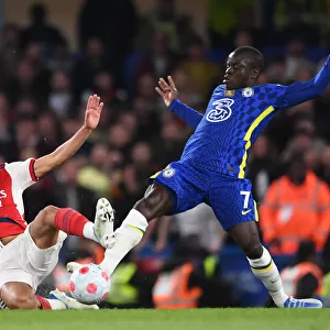 Clash at Stamford Bridge: Elneny vs. Kante - Premier League Showdown between Chelsea and Arsenal