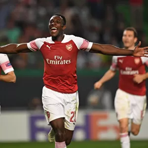 Danny Welbeck's Winning Goal: Arsenal Triumphs over Sporting Lisbon in Europa League (October 2018)