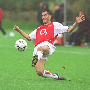 David Grondin (Arsenal). Arsenal reserves v QPR reserves, 15 / 10 / 2002