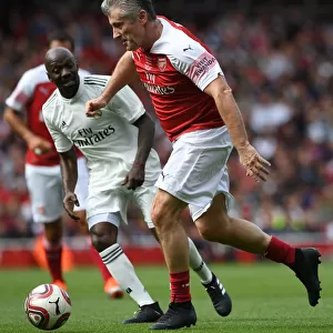 Davor Sukur Shines: Arsenal Legends vs Real Madrid Legends Showdown