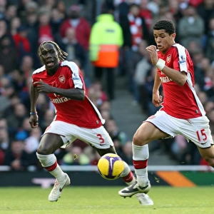 Denilson and Bacary Sagna (Arsenal)