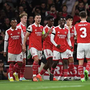 Eddie Nketiah Scores First Arsenal Goal in Europa League Match against FK Bodo/Glimt (2022-23)