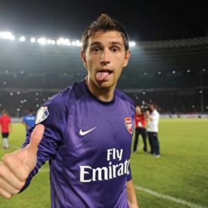 Emi Martinez (Arsenal). Indonesia Dream Team 0: 7 Arsenal. Pre Season Friendly. Arsenal