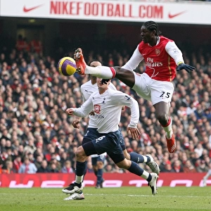 Emmanuel Adebayor (Arsenal) Teemu Tainio (Spurs)