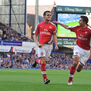 Fabregas and van Persie: Unstoppable Duo - Arsenal's 4-Goal Blitz at Everton, 2009