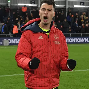 Gabriel Martinelli's Goal Secures Arsenal's Victory over Luton Town in the Premier League (2023-24)