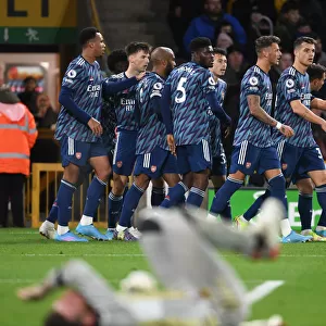 Gabriel Scores: Arsenal's Victory at Wolverhampton Wanderers, Premier League 2021-22