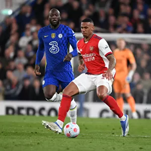 Gabriel vs Lukaku: Intense Battle in Chelsea vs Arsenal Premier League Clash, London 2022