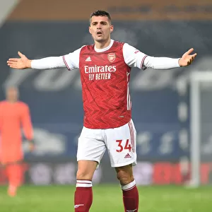 Granit Xhaka: Arsenal's Midfield Maestro Dazzles in Premier League Victory over West Bromwich Albion