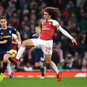 Guendouzi vs. Bryan: Intense Clash in Arsenal vs. Fulham Premier League Showdown (2018-19)